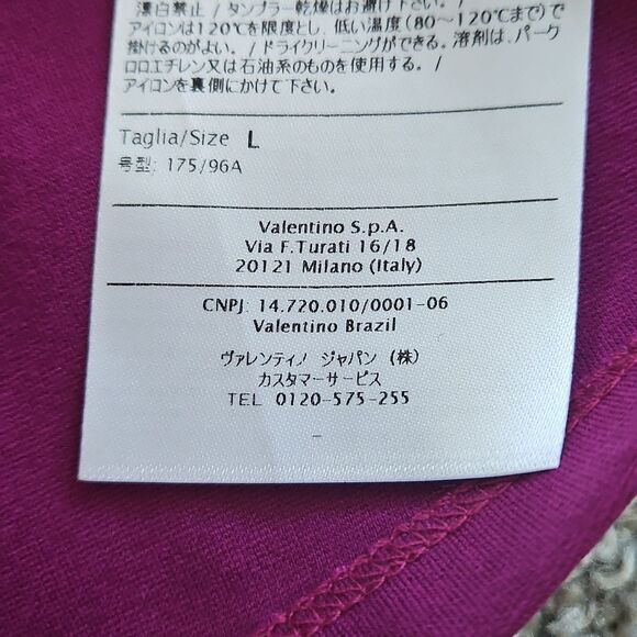 Nwt Red Valentino  Magenta Sleeveless Dress L - Picture 5 of 11